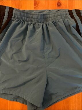 Rabbit Running Men’s 5" Performance Shorts - Steel Blue/Black - Size Medium